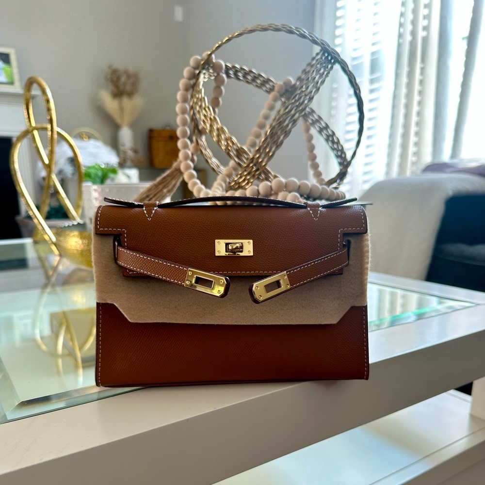 Handbagresort Ava bag - Cognac Color